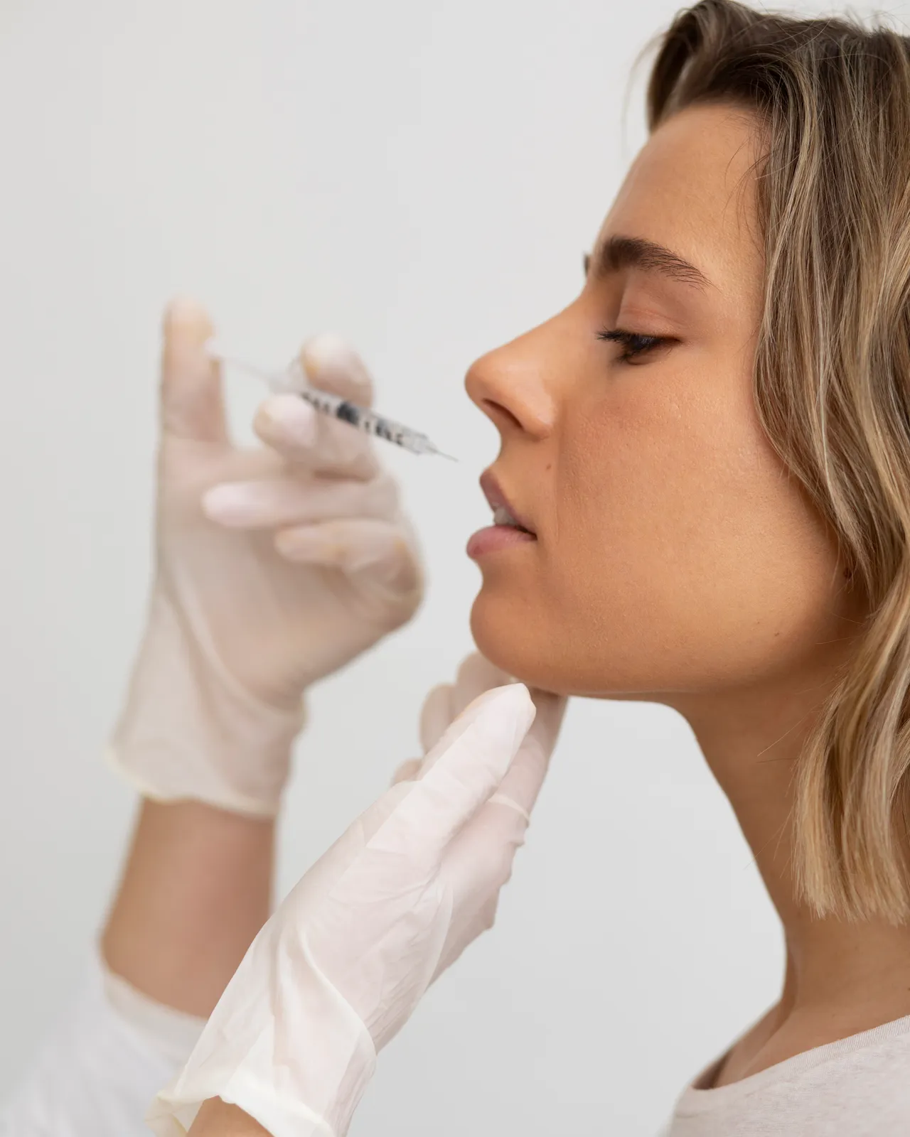 Lippenbehandlung